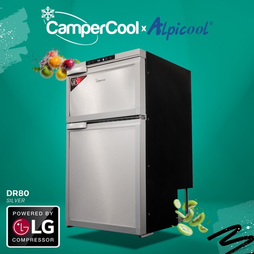 Campercool cr80 24v fridge - campercool, 12/24v