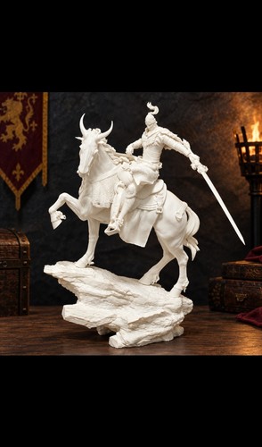 Large medieval knight - large, on
