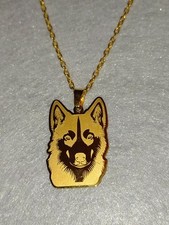 Wolf Necklace Husky Alsatian
