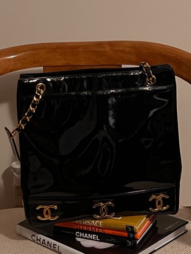 Vintage chanel triple - vintage, cc