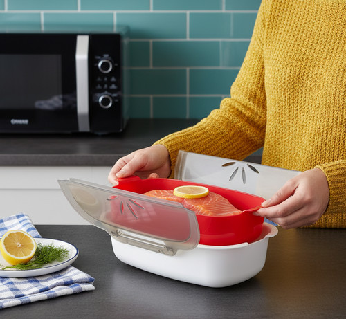 Microwave steamer 3l - microwave,