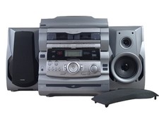 Retro Bush MD18RM 5CD HIFi System Turntable Radio Cassette Player *NEEDS ATTN*