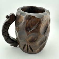 Rustic Wooden Stein Made in
