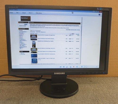 Samsung syncmaster 943nw - syncmaster,