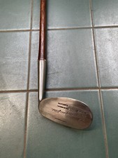 Hickory Golf Club Rare Spalding Spade Niblick Very Large Junior Mammoth Size
