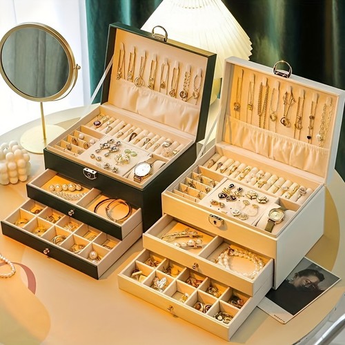 Large jewelry box organizer - box,