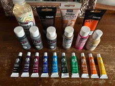 Acrylic Paint Job Lot Various