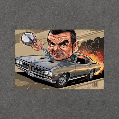 Vintage style pontiac gto - vintage,