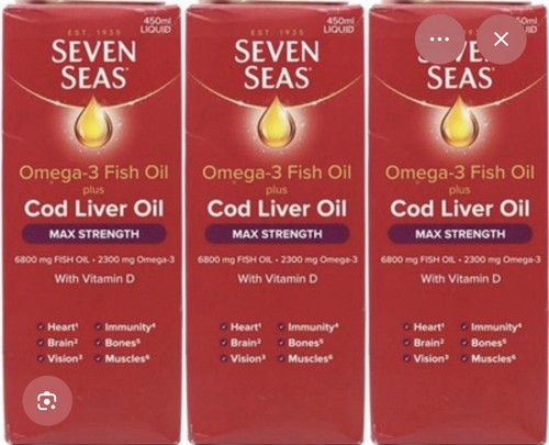 Seven seas cod liver oil - cod,