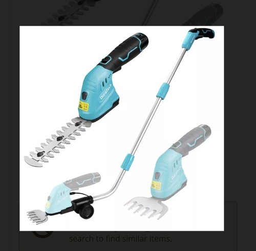 Duratech 12v cordless hedge - cordless,