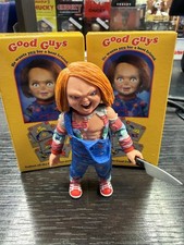 NECA Chucky Good Guys Blind Box Muscle Chucky 4" Action Figure Opened Box