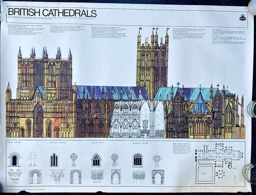 1969 gpo british cathedrals - 1969,