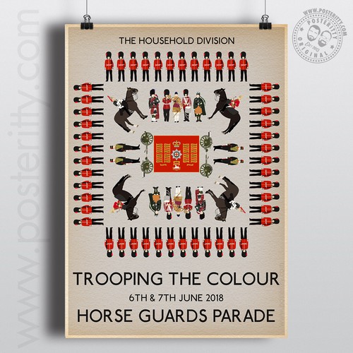 Trooping the colour 2018 - trooping,