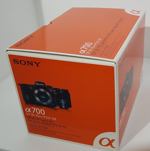 Sony alpha a700k - sony, dslr