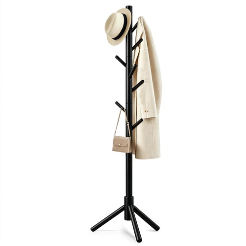 Wooden coat rack freestanding - wooden,