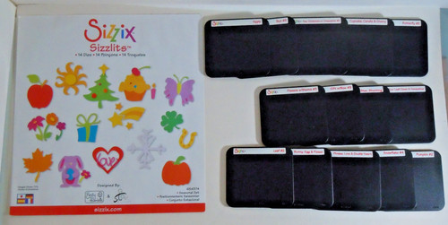Sizzix sizzlits seasonal - seasonal, set