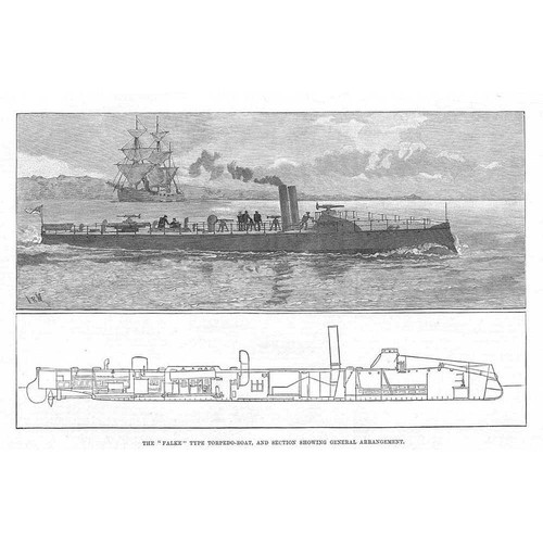 Falke type torpedo - torpedo, boat