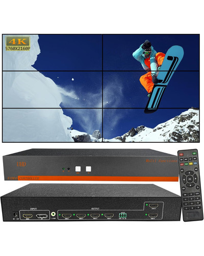 Channel video wall - 6-channel,