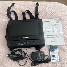 Next Base SDV48- A DVD Player, Power Supplies, Remote, Manual& Head Rest Strap. 