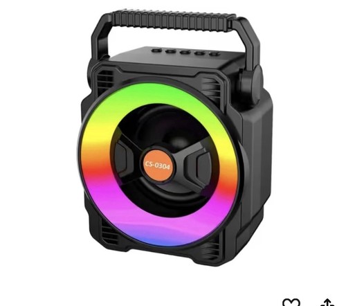 Portable recharge speaker with - speaker,