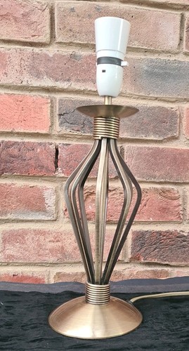 Antique brass metal table - brass,
