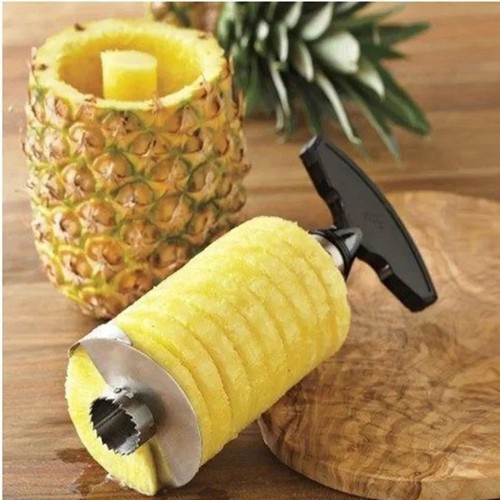 Pineapple peeler and corer - and,