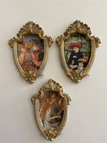 Dolls house miniatures gold - dolls, &