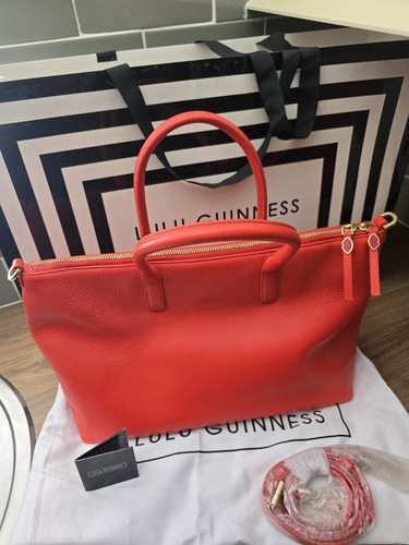 Lulu guinness orange grain - guinness,