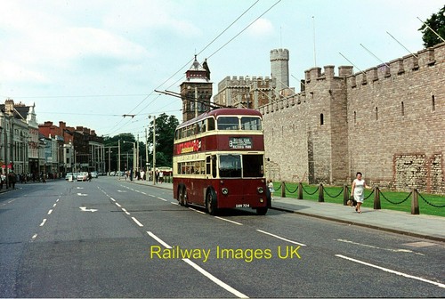 Bus photo cardiff trolleybus - bus,