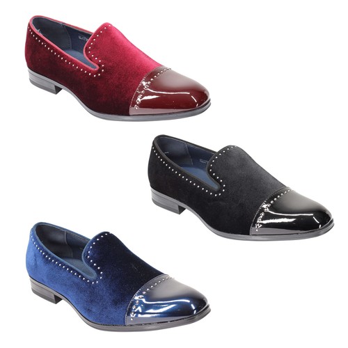 Mens patent leather - mens, velvet