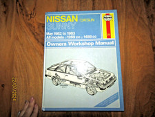 Haynes Manual 895 Nissan/Datsun Sunny May 1982-1986 All models