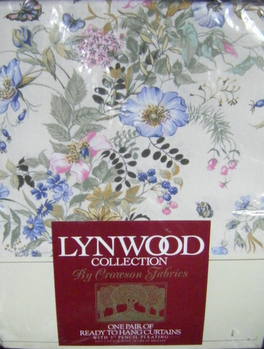 Vintage crowson curtains - vintage,