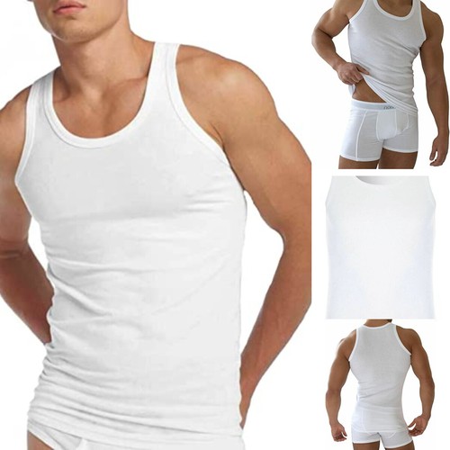 Pack men vests - 3, cotton