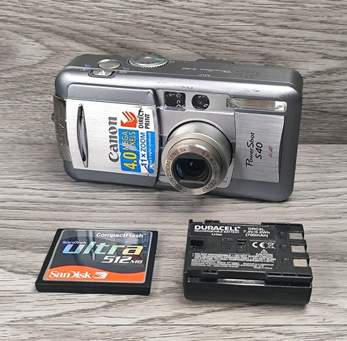 Canon powershot s40 - canon, digital