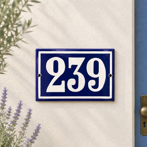 Vintage french enamel - french, door