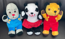 PMS CITV VERY CUTE SMALL SOOTY, SUE & SWEEP SOFT TOYS