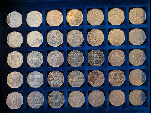 Rare 50p coins olympic - coins,
