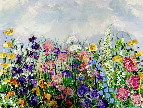 Large original abstract - original,
