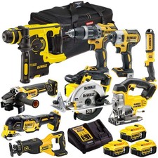 DEWALT 18V LI-ON XR 9 PIECE