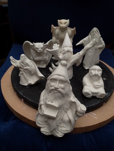 Unpainted ceramic bisque - ceramic,