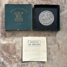 Festival of Britain crown coin