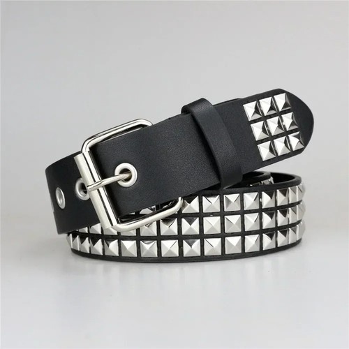 Unisex leather belt row - belt,