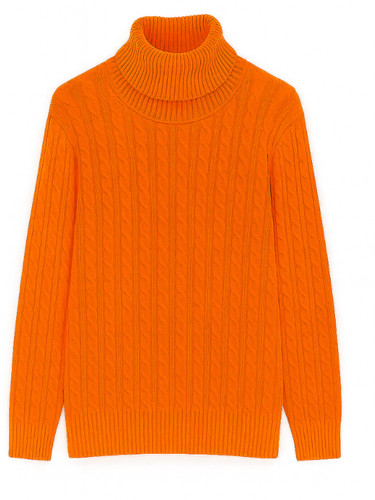 Men cable knit ribbed - knit,