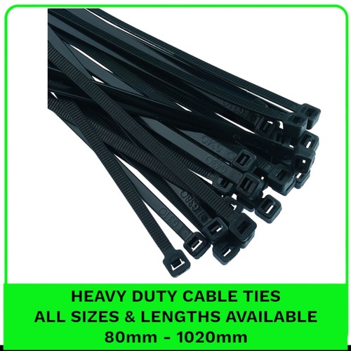 Black cable ties zip - ,