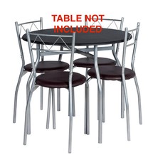 New Argos Perth / Oslo Dining Chairs - Set of 4