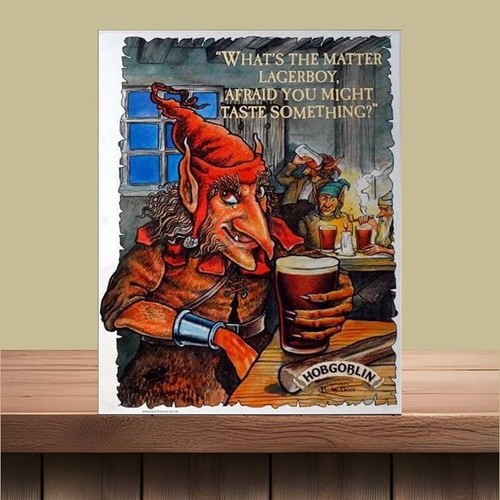 Hobgoblin real ale wall - hobgoblin,
