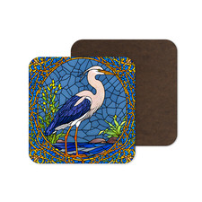 Cute Heron Wild Bird Stained
