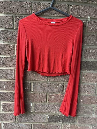 Ladies skinny rib - ladies, cropped