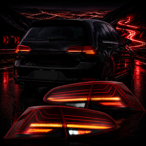 Full led red - tail, lights