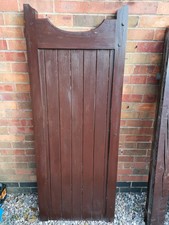 wooden garden side gate